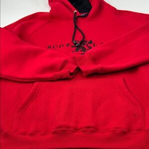 Red Men's Hoodie by